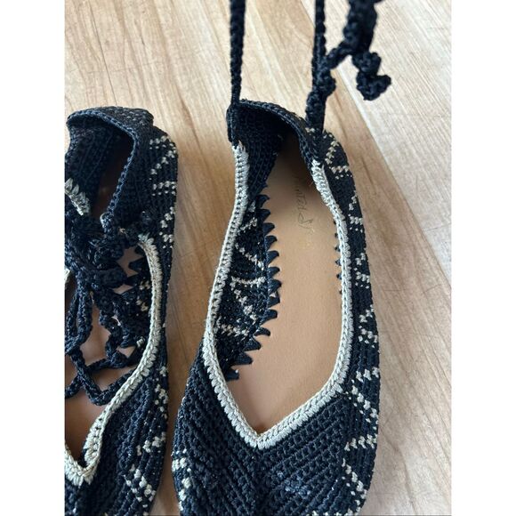 Anthropology painted bird ballet flats - Picture 4 of 5